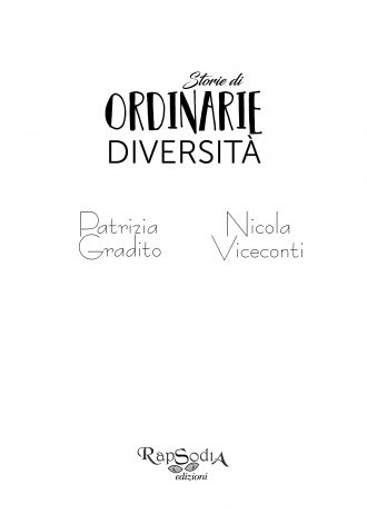 Ordinarie diversità di Nicola Viceconti e Patrizia Gradito | 1